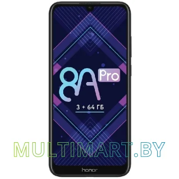 Смартфон HONOR 8A Pro JAT-L41 3GB/64GB (черный)
